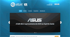 Desktop Screenshot of editnetinfo.com.br